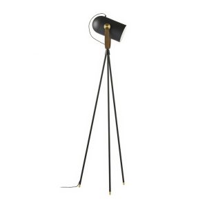 Le Klint 362 Carronade II – Standerlampe –  Sort eller røget eg