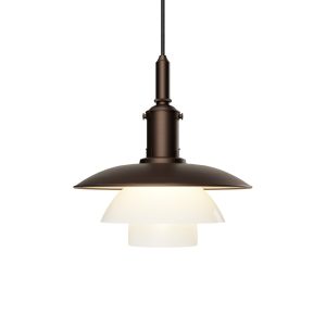PH 3/3 Aged Brass Opal – Pendel – Louis Poulsen